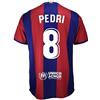 Futbol Club Barcelona Maglia Prima squadra 2023/2024 - PEDRI 8 - Replica Ufficiale con Licience - Adulto, Barcellona, M