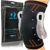 AGILE NOW® Tutore per gomito aggiornato stabilizza e protegge le articolazioni, fascia antiscivolo per braccio del tennis, con cuscinetti in gel curvo, adatto per tutti gli sport come tennis,