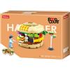 Sluban- Food Court-Hamburger House, Multicolore, M38-B0705A