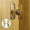Pexintek 2 Pezzi Serratura Porta Scorrevole a 90/180 Gradi Piccola Retro