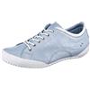 Andrea Conti Sneaker da Donna, Scarpe da Ginnastica, Blu Pastello Bianco, 36 EU