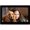 Generic Cornice per Foto Digitale Elettrica, Touch Screen IPS da 13,3 Pollici, Cornice per Foto Elettrica in Plastica 100-240 V per Ufficio (Spina europea)