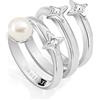 Morellato Anello Luci Argentato 14