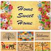 LUA VIKA Zerbino ingresso esterno cocco - Home sweet home - 40x70 cm - tappeto ingresso esterno casa - zerbino cocco - zerbini moderni e originali