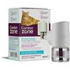 COMFORT ZONE Kit di avviamento per diffusore Comfort Zone: 1 diffusore e 1 ricarica - feromoni: riduce lo stress, la marcatura urinaria, i graffi e altri comportamenti problematici.