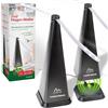 GARDIGO® 2x Repellente Mosche Professionale | Base per Ricarica | Scaccia Mosche da Tavolo, Cibo per Casa, Giardino, Ristoranti, Hotel, Catering | Ventilatore Anti Mosche Esterno, Interno