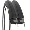 ECOVELO' 2 COPERTONCINI 700X25C PNEUMATICI BICICLETTA PIEGHEVOLI STRADALI BICI DA CORSA BIKE GARA
