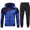 JokeLomple Tute da Ginnastica Uomo - Felpa Con Zip Cappuccio Sciolto e Casual Abbigliamento Sportiva Tuta Calda Invernale Tuta Pile Uomo Tuta Jogging