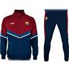 Generico Tuta Ufficiale Barcellona Da Adulto Giacca e Pantaloni Personalizzabile Con Nome Stampato Ufficiale FCB PS 05797-BS-PRS