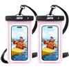 JOTO Custodia Impermeabile Smartphone 30M/IPX8, Universale Cover Subacquea