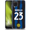 Head Case Designs Licenza Ufficiale Inter Milan Nicolò Barella 2023/24 Giocatori Home Kit Custodia Cover in Morbido Gel Compatibile con Samsung Galaxy A12 (2020)