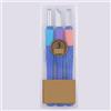 TopHomer Set di 3 scalpelli per intaglio del legno, strumenti professionali in acciaio al carbonio per la lavorazione del legno, ideali per principianti, con custodia