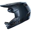 ABUS Downhill Helmet HiDrop - Casco integrale certificato AS con calotta esterna in ABS per MTB: downhill, enduro e bike park adulti ragazzi nero, taglia S