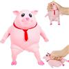SFSSHUI Piggy Giocattolo Antistress,Piggy Fidget Spremere Giocattoli,Spremere Maiale Giocattolo,Decompressione Creativa Piggy Toy Rosa,per Adulti & Bambini,Antistress Per Alleviare Sensoriali.