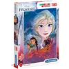 Clementoni Disney, Italia Clementoni-29768-Supercolor Frozen 2-180 pezzi, puzzle bambini, Multicolore, 29768