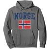 Norway Heritage Men Women Kids Youth Tod Norge Bandiera Norvegia Norvegese Casa Amore Famiglia Felpa con Cappuccio