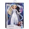 HASBRO Frozen 2 Bambola Cantante con Vestito da Sera Elsa