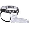 Master Series Grand Mamba XL Style Cock Sheath Silver