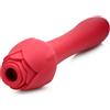 Bloomgasm Sweet Heart Rose 5X Suction Rose & 10X Vibrator Red