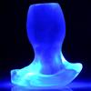 Master Series Light-Tunnel Light-Up Anal Dilator Large Clear