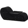 Bedroom Bliss Bondage Love Couch Black