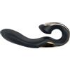 Zini Roae Three-Way Pleasure Vibrator Black-Gold