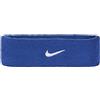 Nike Swoosh Head Bands Fascia, Unisex, Swoosh Headbands, Blu Royal/Bianco, Taglia Unica