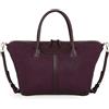 Kate Lee Perforata, Borsa Julya in Pelle Traforata Melanzana Donna, Viola, Large