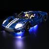 GEAMENT Set di Luci LED Compatibile Con LEGO Ford GT 2022 - Kit Di Illuminazione per Technic 42154 Modello da Costruire (Modello di mattoncini non incluso)