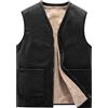 Btmpmcs Gilet in Pile da Uomo Senza Maniche Giacca in Pile Polare Invernale Caldo Giacche Leggero Smanicato Bodywarmers Cappotto Felpa da Lavoro per la Fotografia All'aperto