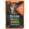 MONGE GATTO STERILISED BWILD SALMONE BUSTA 85 GR