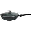 SALUTELLA Padella Wok Zerocolor Padella Antiaderente Induzione 28 Cm |  Saltapasta 28 Cm | Le migliori Pentole Senza Nichel italiane | Padelle  Grandi