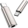 MOSWAG Adattatore USB C Jack con DAC Corpo in Lega di Zinco