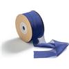 CHUQING Nastro in chiffon blu per regali, matrimonio, blu scuro, fatto a mano, 38 mm x 22,8 m, nastro di seta per inviti di nozze, bouquet da sposa