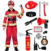 Spooktacular Creations Bambino Unisex Rosso Pompiere Costume per Halloween Vestire