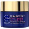 NIVEA Luminous 630 - Crema notte (1 x 50 ml), crema da notte anti macchie pigmentate, trattamento viso notte anti-invecchiamento perfetto per la carnagione da donna