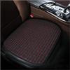 JNNJ 2 Pezzi Universale Cuscino per Sedile Auto, Coprisedile Auto Anteriori Soft Confortevole, Cuscino Sedile Auto Antiscivolo, per Interni Autoveicoli Coprisedile Tappetino(Nero/Rossa)