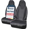 Upgrade4cars 2 x Coprisedile Universale Auto Anteriore Impermeabile | Protezione Sedile Guidatore Singolo