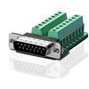 SIENOC connettore DB15 D-SUB Maschio Porta 15 Pin 2 Row Terminale Breakout PCB Board