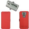 QiongniAN Custodia per Alcatel 1X 5059Y Custodia Case Cover Red