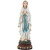 DRW Statuina Madonna di Lourdes in resina dipinta a mano 60 cm