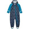 HIKIDS Impermeabile Bambino per Scuola Elegante Tuta Impermeabile Ragazzo Cappuccio Poncho Tutto in Uno Neonata All'aperto Puddle Sport Pioggia Unisex Giacche Impermeabili Estivo Nero 3-4 Anni