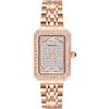 MicLee Orologi da donna Orologi al quarzo Diamante Orologi da polso Quadrante quadrato Cinturino in acciaio inox Regali da sposa Piccolo Lusso