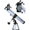 Seben 76/900 EQ-2 - Telescopio a riflessione per Astronomia incl. Adattatore per Smartphone, Montatura, Set di filtri per oculare