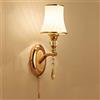 HUIHJ Lampada da Parete in Vetro con Interruttore a Tirante - Applique Classica per Interni per Soggiorno, Camera da Letto e Studio - Eleganti Applique per l'arredamento della Parete di Fondo