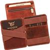 Matador Magic Wallet CC-66, marrone antico, 10x7x1 CM, Vintage