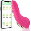 She is Love Víbrạtǿrǐ coppia APP Remote Control - silicone Massaggiatore Vîbrȧtộré Sêssụặlé con 9 Modalità di Vibrazione, mini 𝑆ẽ𝑥𝑡-ô𝑦𝑠 Stímōlātȍré Clìtőrīdé/Púntø G, per Donna Coppia e Uomo (Pink)