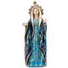 DRW Figura Madonna Dolorosa in Resina Dipinta a Mano 11 cm