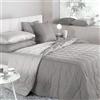 Caleffi 55136 Microfibra Mia Calduccia Coperta Mezza Stagione per Matrimoniale Letto, Grigio