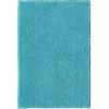 Decomira Tappeto Bagno Antiscivolo in Ciniglia | Tappetino bagno super assorbente, lavabile in lavatrice | Per il bagno, la doccia, la vasca da bagno o come tappetino WC | Turchese - 50x80 cm